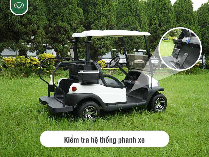 Những điều cần quan tâm khi bảo dưỡng xe điện sân golf