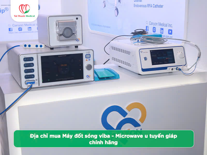 Máy đốt sóng viba – Microwave u tuyến giáp